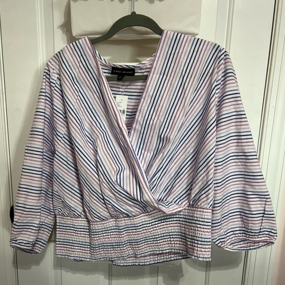 Lane Bryant Stripey Summer Crop - Picture 1 of 4